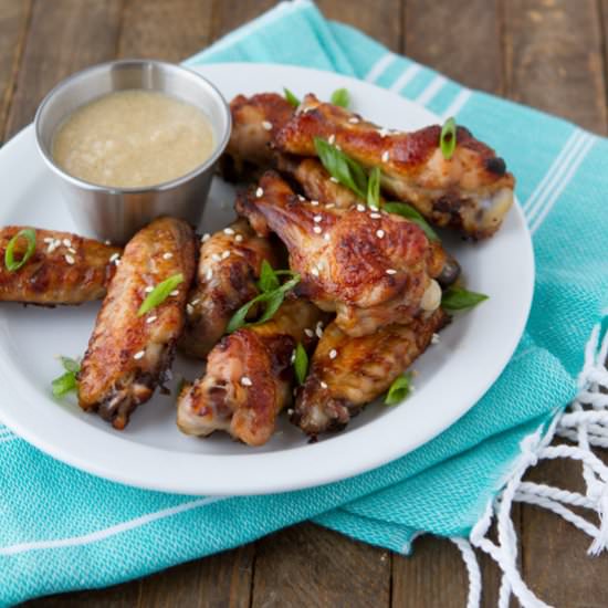 Sticky Keto Sesame Chicken Wings - Recipe photo by HealthfulPursuit