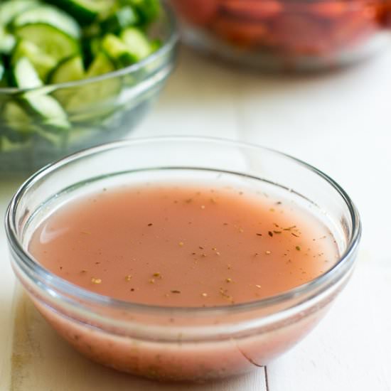 Red Wine Vinaigrette - Recipe photo by culinaryhill