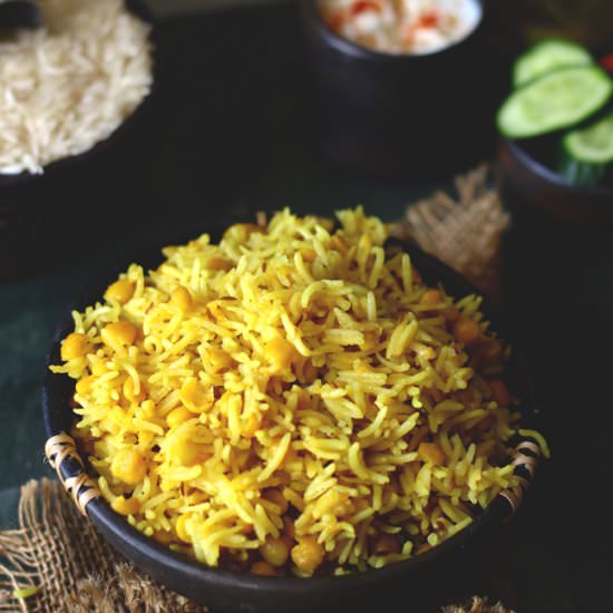 Chana Dal Pulao - Recipe photo by Funfoodandfrolic