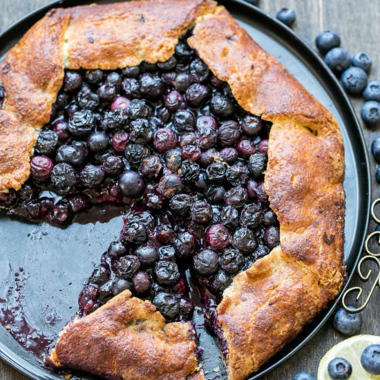 Blueberry Galette - Recipe photo by bakerita
