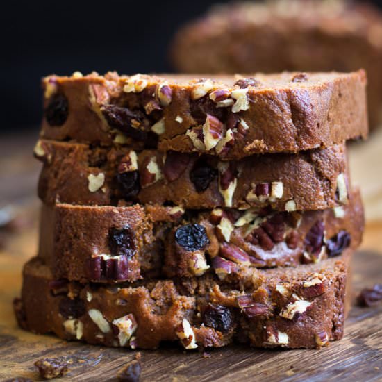 Cinnamon Raisin Breakfast Bread - Recipe photo by paleorunningmomma