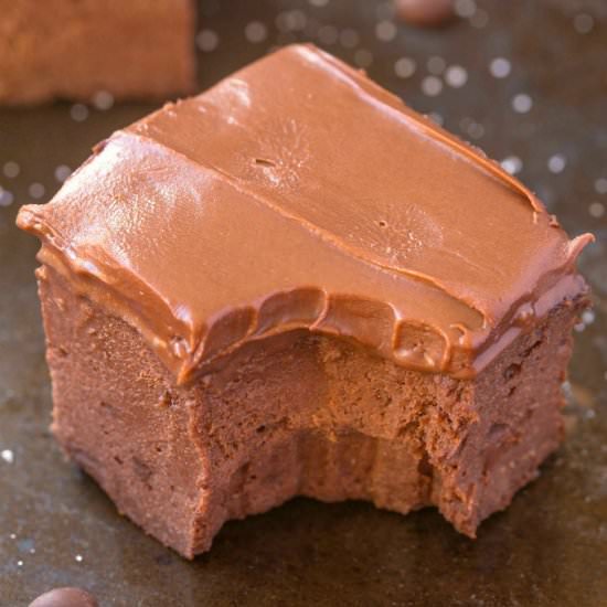 3 Ingredient Pumpkin Brownies - Recipe photo by thebigmansworld