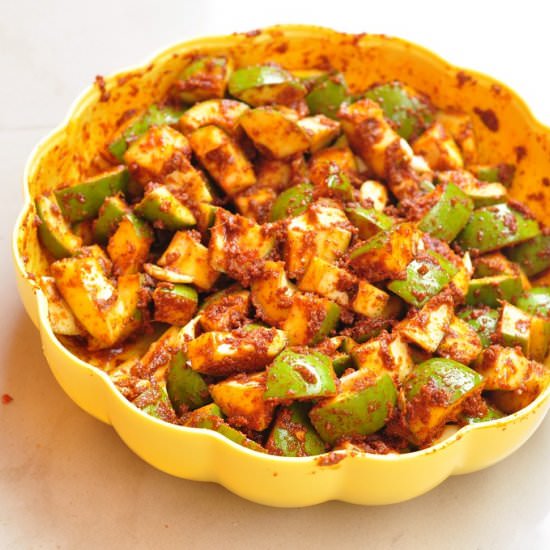 Mango Pickle - Recipe photo by JeeviKitchen