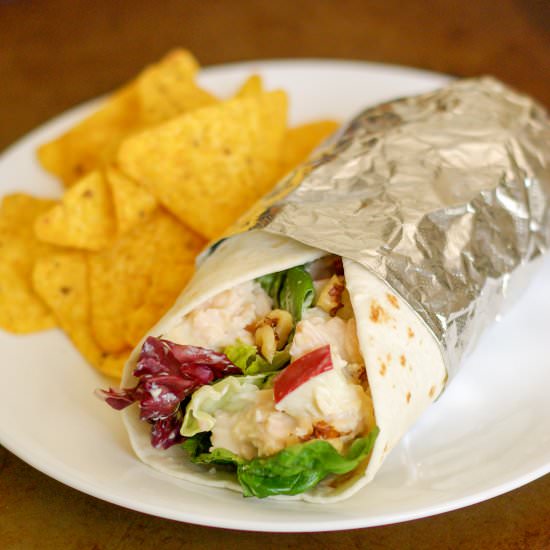 Waldorf Chicken Wrap - Recipe photo by Paulas Plate