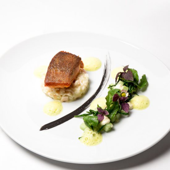 Brook Trout and Cucumber - Recipe photo by Bert007