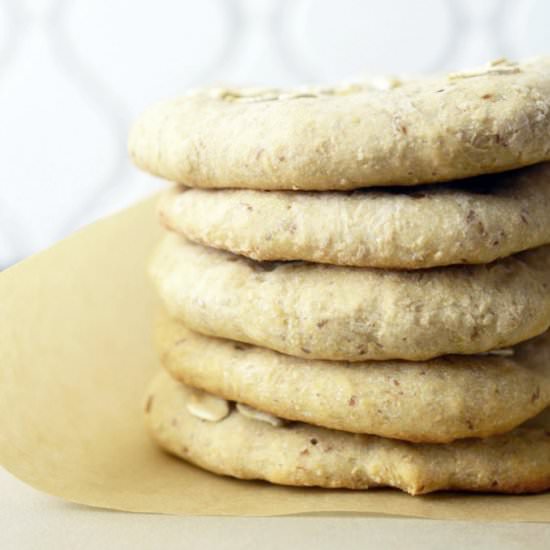Honey Whole Wheat Sandwich Thins - Recipe photo by Saving Dollars and Sense