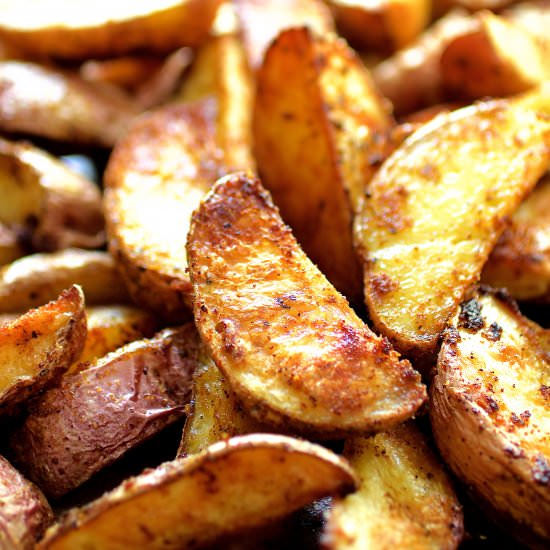 Perfect Roasted Potato Wedges - Recipe photo by fromachefskitchen