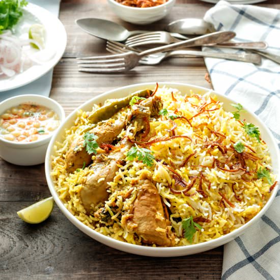 Mango Chicken Biryani - Recipe photo by cubesnjuliennes
