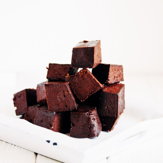 healthy nutella fudge - Recipe photo by alexskrebcova