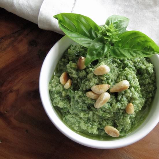 Basil Pesto - Recipe photo by mydanishkitchen