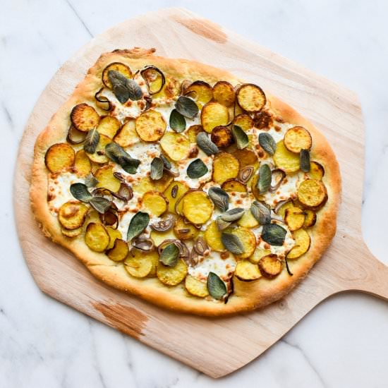 Potato Sage Pizza - Recipe photo by apleasantlittlekitchen