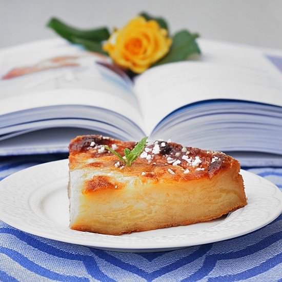 Invisible pear cake - Recipe photo by lacuisinedesimona
