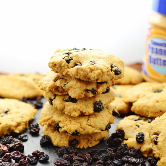 Peanut Butter Currant Cookies - Recipe photo by everydayhealthyrecipes