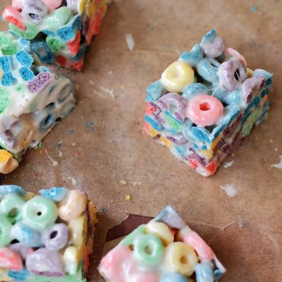 Brown Butter Froot Loop Treats - Recipe photo by amykelinda