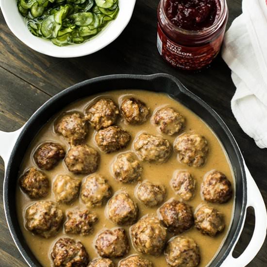 Swedish Meatballs - Recipe photo by travelcooktell