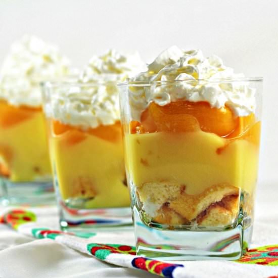 Peach Twinkie Trifle - Recipe photo by mindyscookingobsession