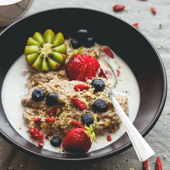 Baobab Orange Chia Pudding - Recipe photo by thehealthfulideas