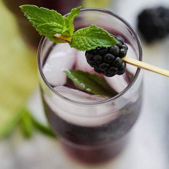 Blackberry Mojito - Recipe photo by rasamalaysia