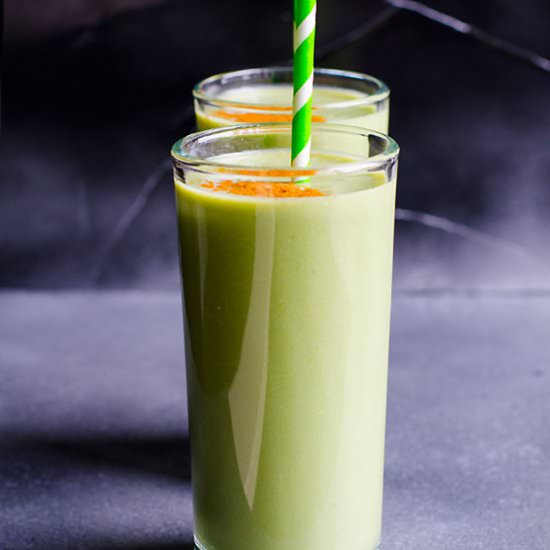Protein Apple Cinnamon Smoothie - Recipe photo by ifoodreal