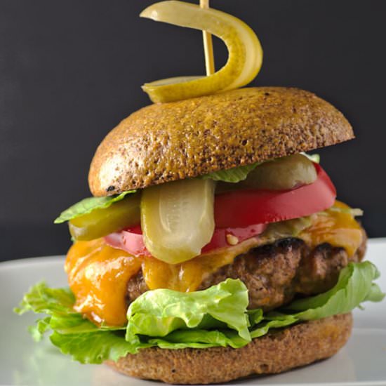 Low Carb Hamburger Buns - Recipe photo by TheKitchenAddiction