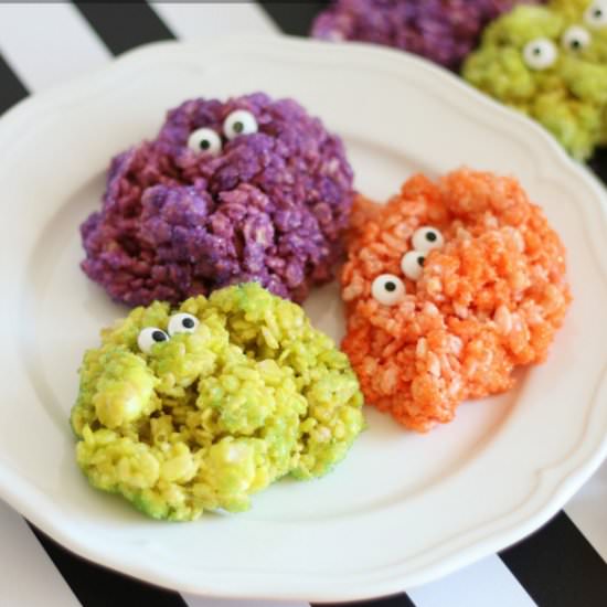 Monster Rice Krispie Treats - Recipe photo by girllovesglam