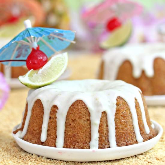 Mai Tai Bundt Cakes - Recipe photo by ELaBau