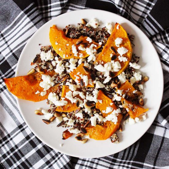 Autumnal Quinoa Salad - Recipe photo by Cake and Whisky
