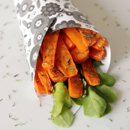 Carrot Crinkle Fries - Recipe photo by GlitterandBubbles