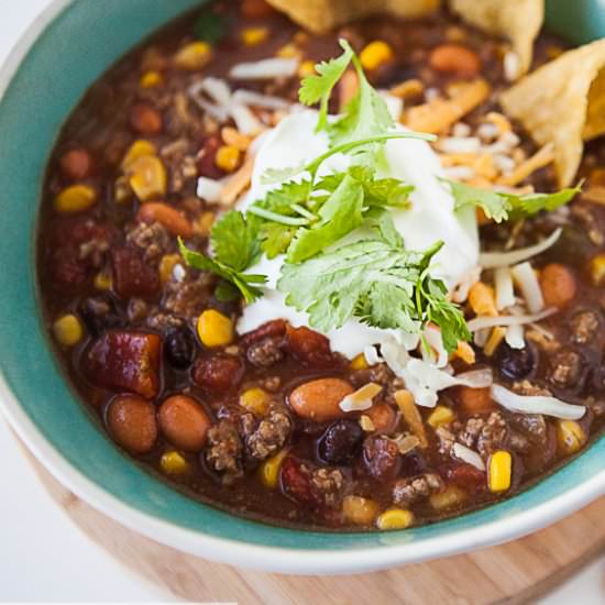 Easy Crock Pot Taco Soup - Recipe photo by kaylee eylander
