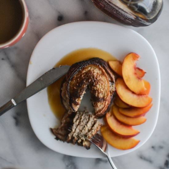 Healthy Banana Oat Pancakes - Recipe photo by warmvanillasugar