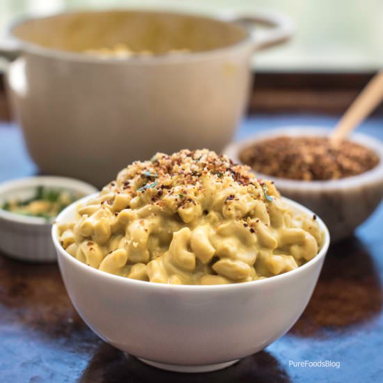 Epic Skinny Mac n' Cheese! - Recipe photo by purefoodsblog