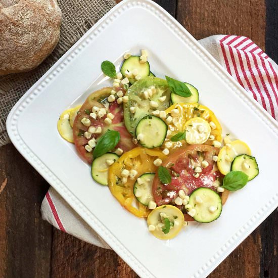 Marinated Heirloom Tomato Salad - Recipe photo by susanstable