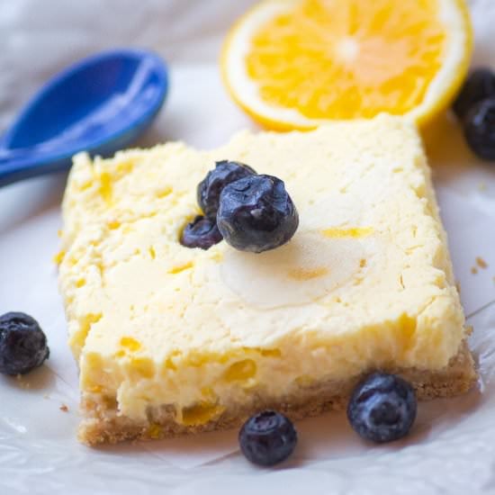 Lemon Lime Cheesecake Bars - Recipe photo by irokthekitchen