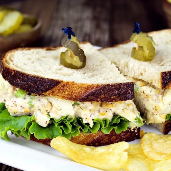 Vegan Tuna Salad Sandwich - Recipe photo by Vegan Huggs