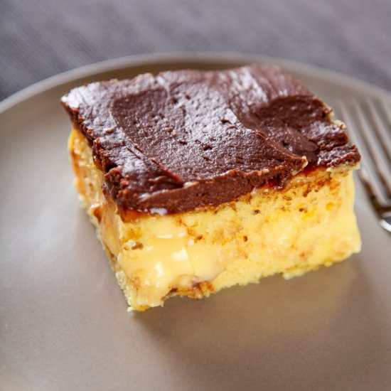 Boston Creme Poke Cake - Recipe photo by BakingBeauty