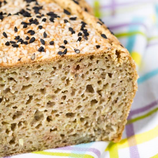 Sourdough Buckwheat Gluten-free Bread - Recipe photo by VeganKitchn