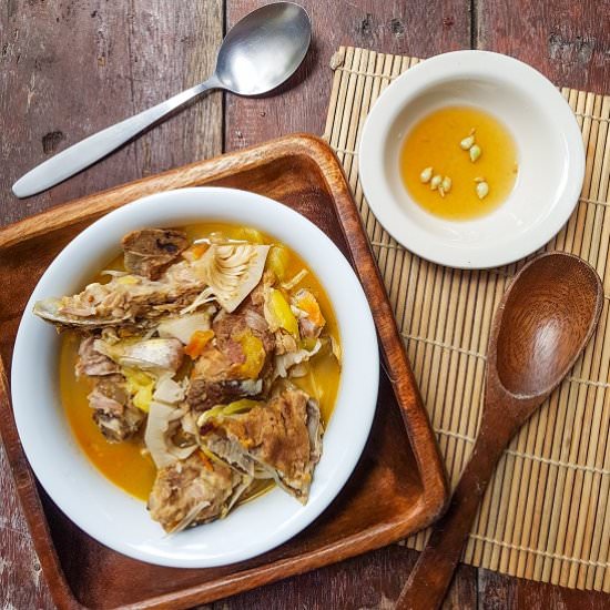 Pork Ribs and Young Jackfruit Stew - Recipe photo by kusinaniteds