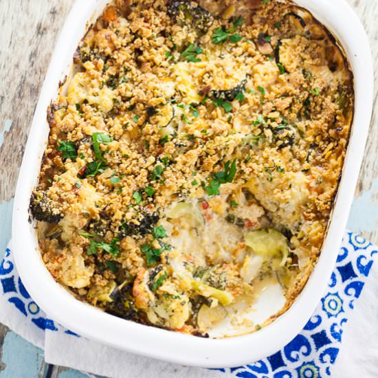 Cheesy Vegetable Casserole - Recipe photo by thegraciouswife
