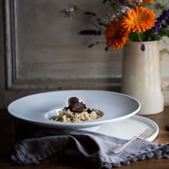 Truffle Risotto - Recipe photo by Cygnet Kitchen