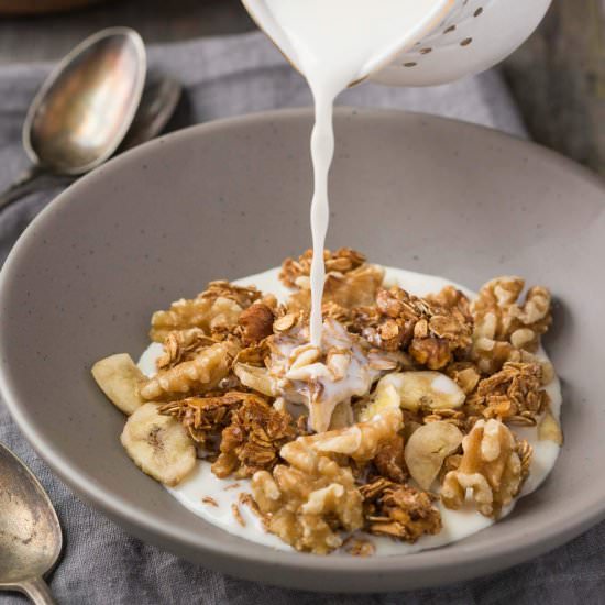 Banana Bread Granola - Recipe photo by IntrovertBaker