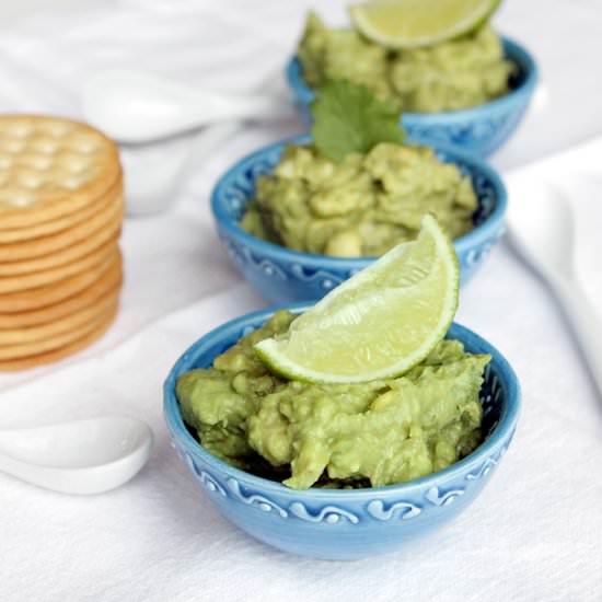 5-Ingredient Guacamole - Recipe photo by GlitterandBubbles