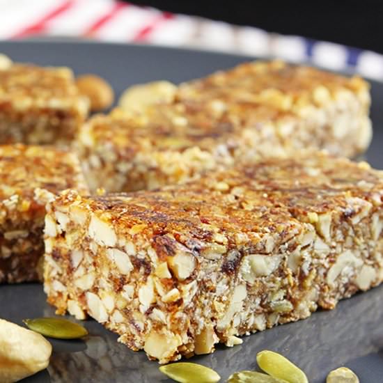 Paleo Breakfast Bars - Recipe photo by paleocrashcourse