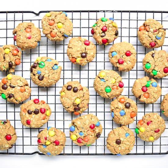 Mini Monster Cookies - Recipe photo by tastythin