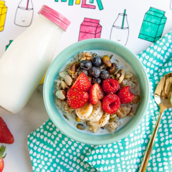 Antioxidant Oatmeal - Recipe photo by tellloveandparty
