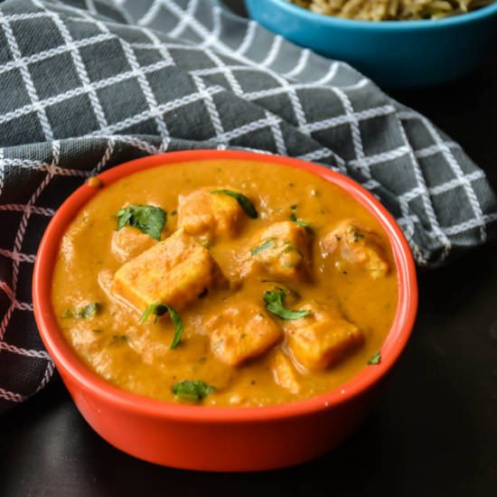 Butter Paneer Curry - Recipe photo by Relishthebite