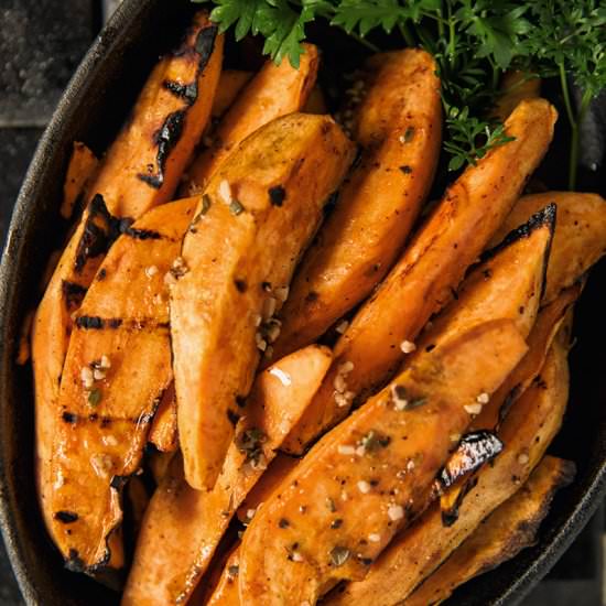 Grilled Zesty Sweet Potatoes - Recipe photo by PaleoLeap