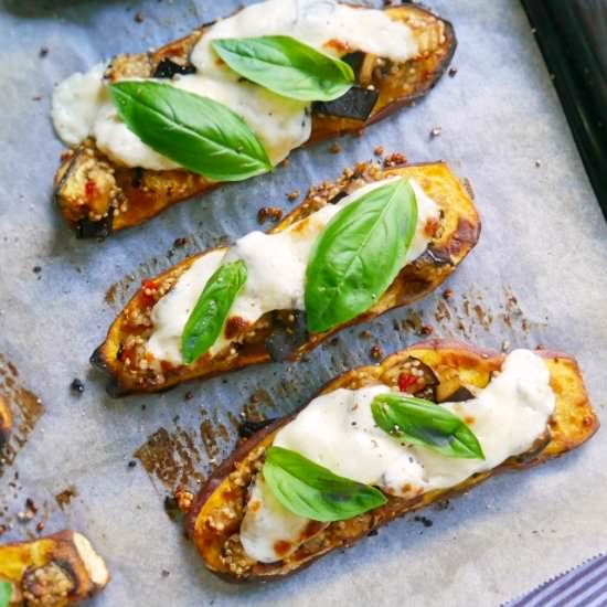 Sweet Potato Aubergine Melts - Recipe photo by foodidies