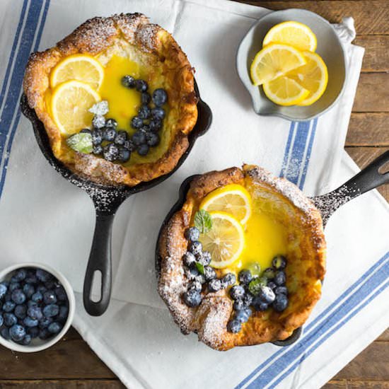 Dutch Babies With Lemon Curd - Recipe photo by NerdsWithKnives-Emily
