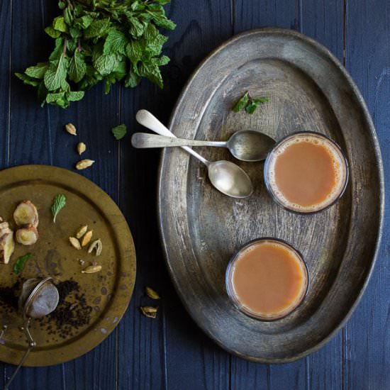 Masala Chai - Recipe photo by The blurry lime