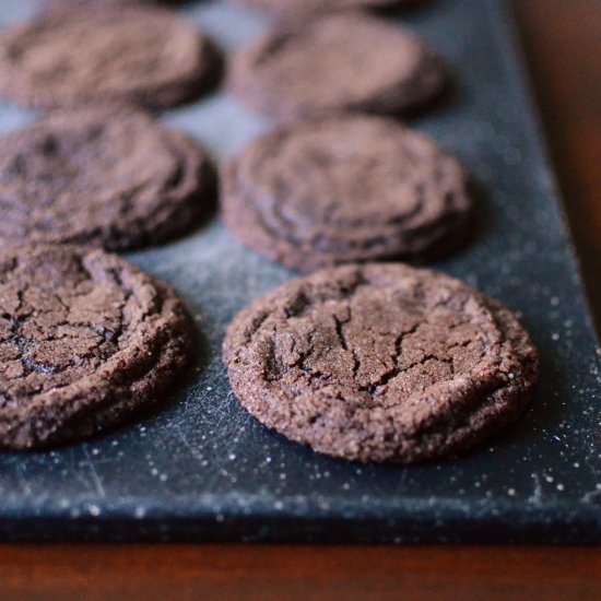 Blue Ribbon Chewy Chocolate Cookies - Recipe photo by ButterYum